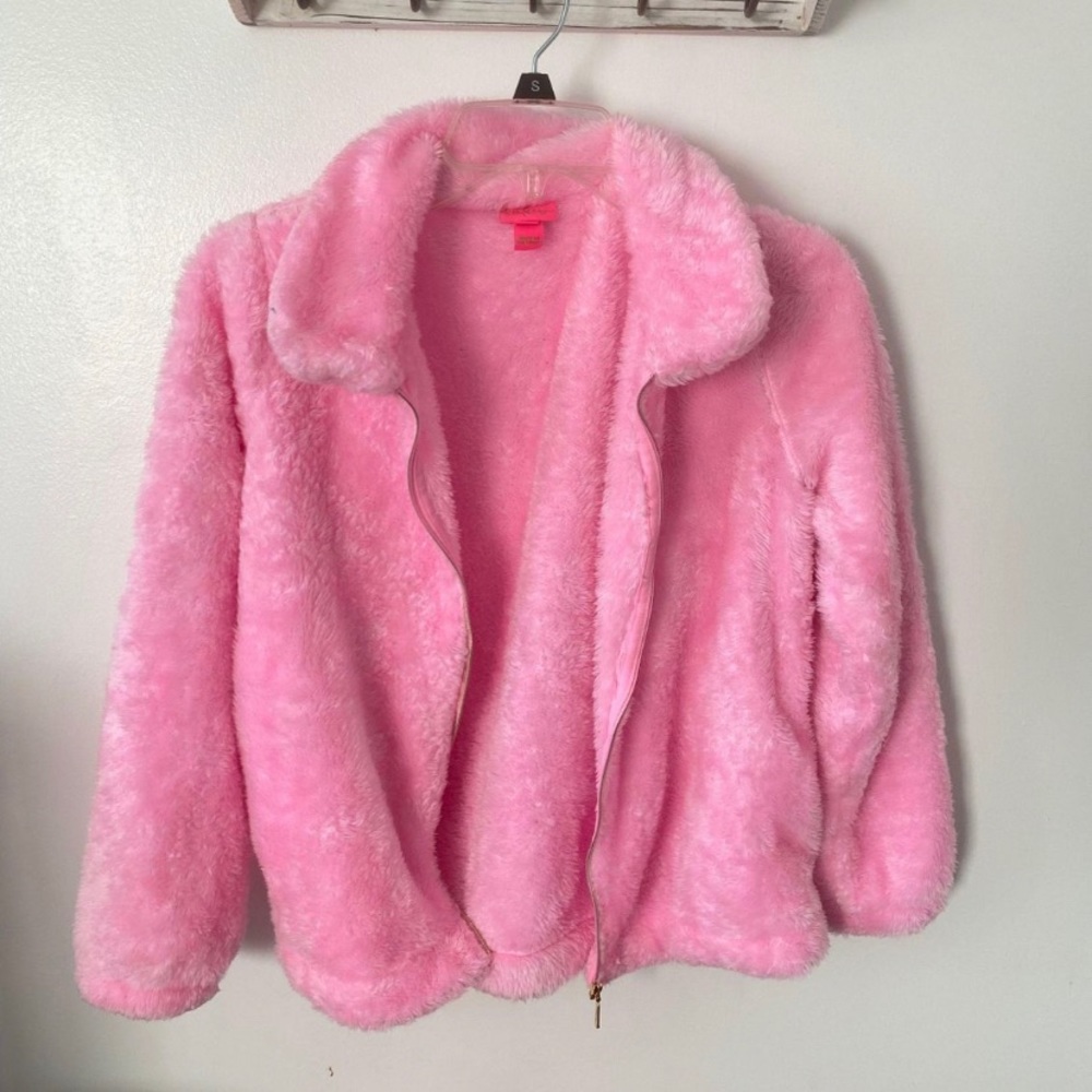 lilly pulitzer sherpa jacket